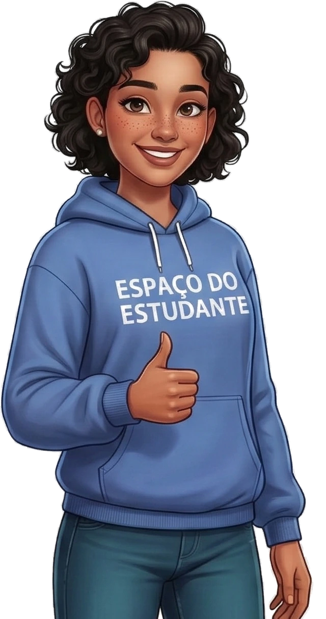 Mascote Espaço do Estudante aprovando a Área VIP Gabarito Comentado UERJ